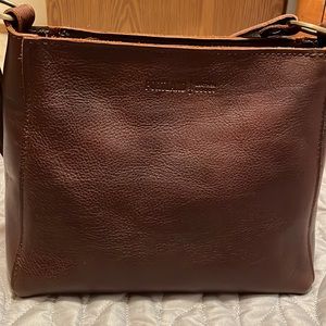 EUC Portland Leather Goods triangle bag